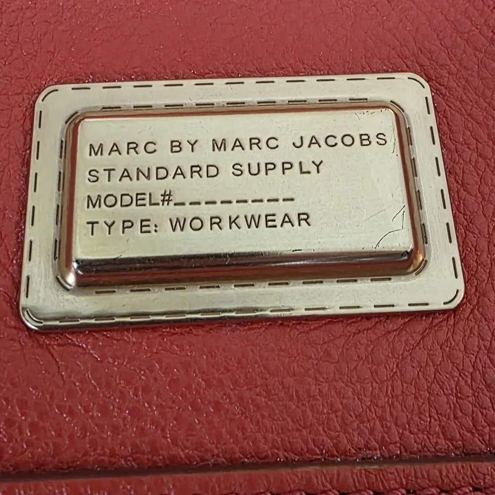 Marc By Marc Jacobs Cinch Backpack Burnt Orange Pebble Grain Leather - Picture 7 of 11